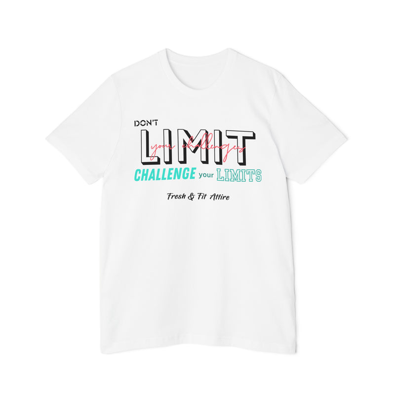 Don't Limit Your Challenges:Challenge Your Limit Soft Cotton Tee
