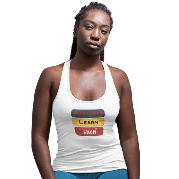 Discover Learn Grow Tank Top