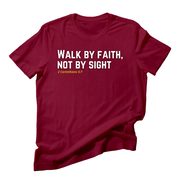 Walk by Faith Short Sleeve Tee