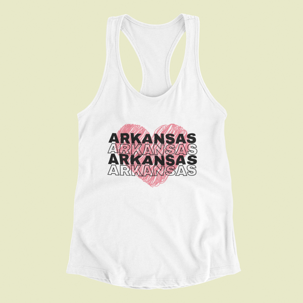 Arkansas (Word Series) Tank Top